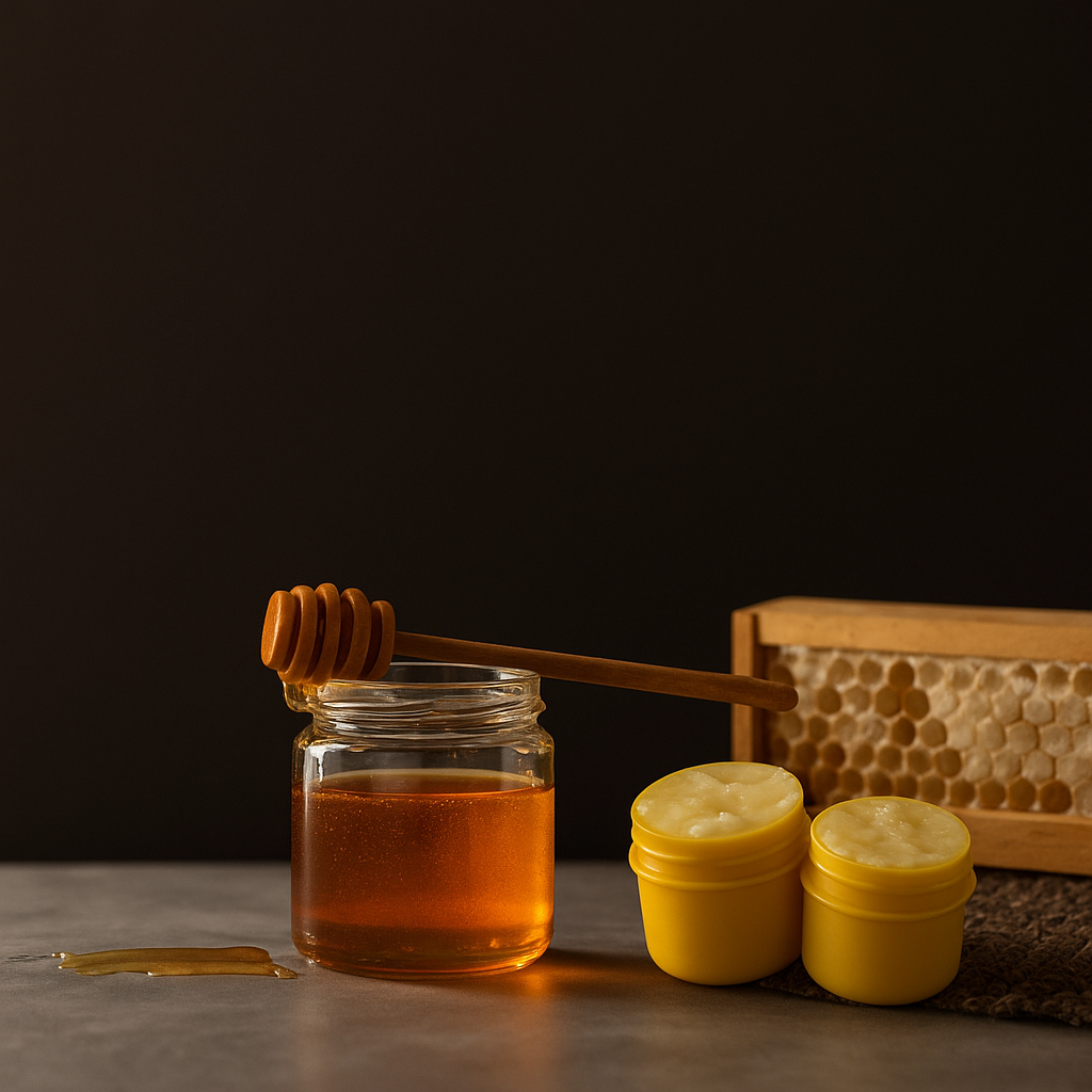 صورة منتج عسل سدر ب ٣٠جرام غذاء ملكات النحل
